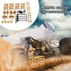 thumbnail image 2 of Bewildely Coche de Control remoto, brazos oscilantes delanteros de Metal, copas de dirección, copa de rueda, pieza de repuesto, adaptador, Kit Kits de construcción modelo Oro, 2 of 6