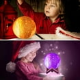 thumbnail image 3 of GOODWORLD Moon Lamp, LED 3D Print Moon Night Light, 16 Colors RGB Moon Light with Stand & Remote Control, Remote & Touch Control USB Lamp, for Kids Friends Lover Birthday Gifts, (4/6 in), 3 of 10