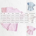 thumbnail image 3 of 2-3 Years Toddler Toddler Girl Clothes Baby Girl Summer Outfits Ruffle Short Sleeve Tops Infant Pants Set 2Pcs Short Sleeved And Shorts Set For Girls, 3 of 4