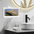 thumbnail image 1 of Mobile Phone Holder, Wall Mount Bracket, Rotatable Design, Modern Styling, For Bathroom Use, Secure Grip, Adjustable Position, Kitchen-Office Mount, Durable Plastic, Travel Friendly, Easy Akmoler, 1 of 8