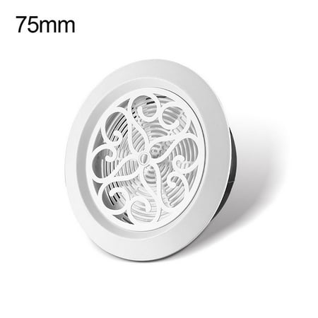 

Adjustable Anti-bird And Rat Air Conditioning Supplies Round Air Vent Vents Cover Ducting Ventilation Grilles Extract Valve Grille 75MM
