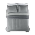 thumbnail image 2 of Mainstays 7-Piece Grey Bed in a Bag Comforter Set with Coverlet, King, Adult, Unisex, 2 of 8