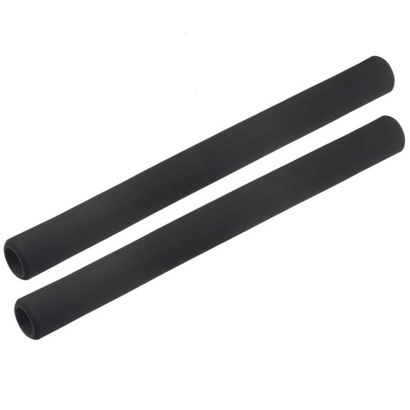 Foam Tubing for Handle Grip Support, Pipe Insulation, 20mm ID 30mm OD 495mm Black 2pcs
