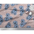 thumbnail image 2 of Soimoi Cotton Jersey Fabric Anemone Floral Print Fabric by Yard 58 Inch Wide, 2 of 3