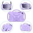 thumbnail image 6 of BMOUO Kids Case for Samsung Galaxy Tab A11+ Plus 11" 2026 / A9+ Plus 11 Inch 2023, with Strap, Shockproof Lightweight Handle Stand with Lanyard For Kids , Light Purple, 6 of 7