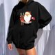 thumbnail image 1 of Pntutb Mujer Navidad Suelta Manga Larga Retro Con Capucha Impreso Sudadera con Mangas Caídas Hombro Pntutb Pntutb-14, 1 of 1