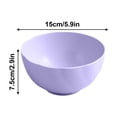 thumbnail image 3 of Straw Bowl Set, Large Wheat Straw Serving Bowls Lightweight Unbreakable Dinnerware, Microwave Safe Reusable Tableware for Household Dorm Camping, 5-Pack, 3 of 7