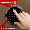 thumbnail image 3 of Intact - Compact Quick Access Biometric Fingerprint Security & Gun Safe With Nex-Gen Full Keypad Module Wide, 3 of 5