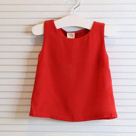 2 Piece Pleats Suit - Girls Vest Pleated Dress Two Pieces Set Clothes Skirt Suit RD/110