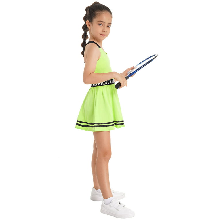  Willit Girls Tennis Golf Dress Outfit Kids Cotton