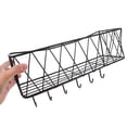 thumbnail image 2 of Shower Shelf Wall Mounted Bathroom Kitchen Shelf Organizer with Hooks for Entryway, 2 of 8