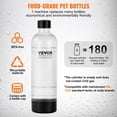 thumbnail image 4 of VEVOR Máquina para hacer agua con gas, máquina para hacer refrescos para carbonatar en el hogar, máquina para hacer refrescos con botella de PET de 1 litro sin BPA, cilindro de CO2 (no contiene gas CO, 4 of 5