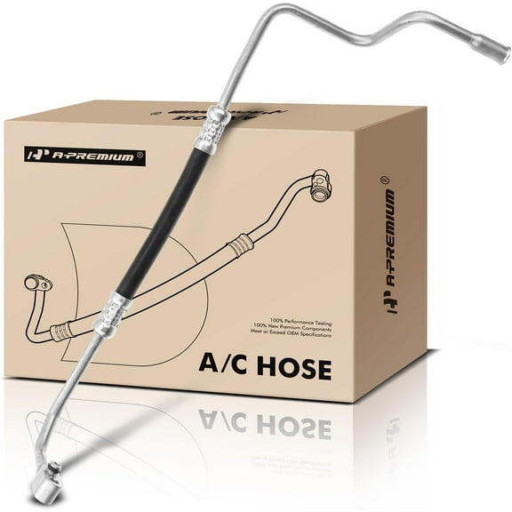 A-Premium A/C Liquid Line Hose Without Orifice Tube Compatible with Ford F-450 Super Duty 2009-2010 Edge Lincoln MKX 2007-2010 V6 3.5L V10 6.8L