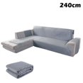 thumbnail image 5 of OUSITAID Housse de Canapé en Forme de L Housse de Canapé Combinaison Housse de Fauteuil Inclinable Housse de Canapé Réversible Housse de Canapé Horizontale Double Face Mobilier pour Animaux Enfant Chat et Chien Protecteur, 5 of 5