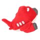 thumbnail image 4 of Juguete chirriante para perro de peluche, resistente a mordeduras, limpieza de dientes, interactivo, forma de avión, juguete para masticar cachorro de peluche, 4 of 8