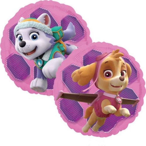 17′ PAW PATROL Skye & Everest • Foil Mylar Balloon • Party Supplies Decorations