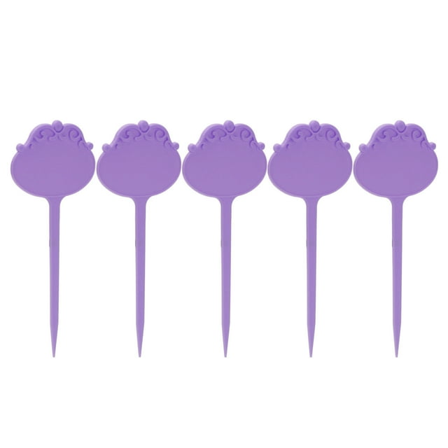 Plant Label, Reliable Convenient Planting Marker Reusable Waterproof 50Pcs For Outdoor For Nursery For Flowers Potted Yellow,Purple,Blue,Green
