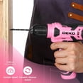 thumbnail image 4 of Taladro inalámbrico DEKOPRO 8V con 42 accesorios y luz LED, 4 of 7