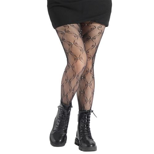 TFFR Women Fishnet Stockings Hollow-Out 