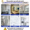 thumbnail image 4 of Suction Cup Hooks for Shower, Removable Towel Hooks for Bathroom, 4 of 7
