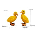 thumbnail image 5 of WYZCTTD A Pair Resin Duck Figures Garden Decoration,Outdoor Statue,Yard Decoration,Yellow, 5 of 7