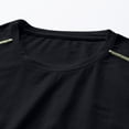 thumbnail image 5 of Mens UPF 50+ Athletic Quick Dry Muscle Tank Top Moisture Wicking Active Sleeveless Gym Shirts Tops for Men Big and Tall Size M-3XL Black, 5 of 8
