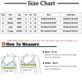 thumbnail image 2 of Tbopshirt Wirefree Bras for Women,Women Bras Embroidered Glossy Comfortable Breathable Bra Underwear No Rims, 2 of 2