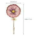 thumbnail image 2 of Pretyzoom Household Violet Vintage Wall Hook Decorative Metal Hook for Hanging Keys Coats, 2 of 6