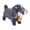 Gray, variant on Electric Dachshund Plush Toy, 9.8in Walking Dog with Barking and Tail Wagging, Interactive Battery Operated Puppy, Realistic Canine Stuffed Animal,Not Include Battery, Brown
