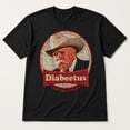 thumbnail image 3 of Diabeetus Vintage Graphic T-Shirt, Unisex Classic Fit Tee, 3 of 9