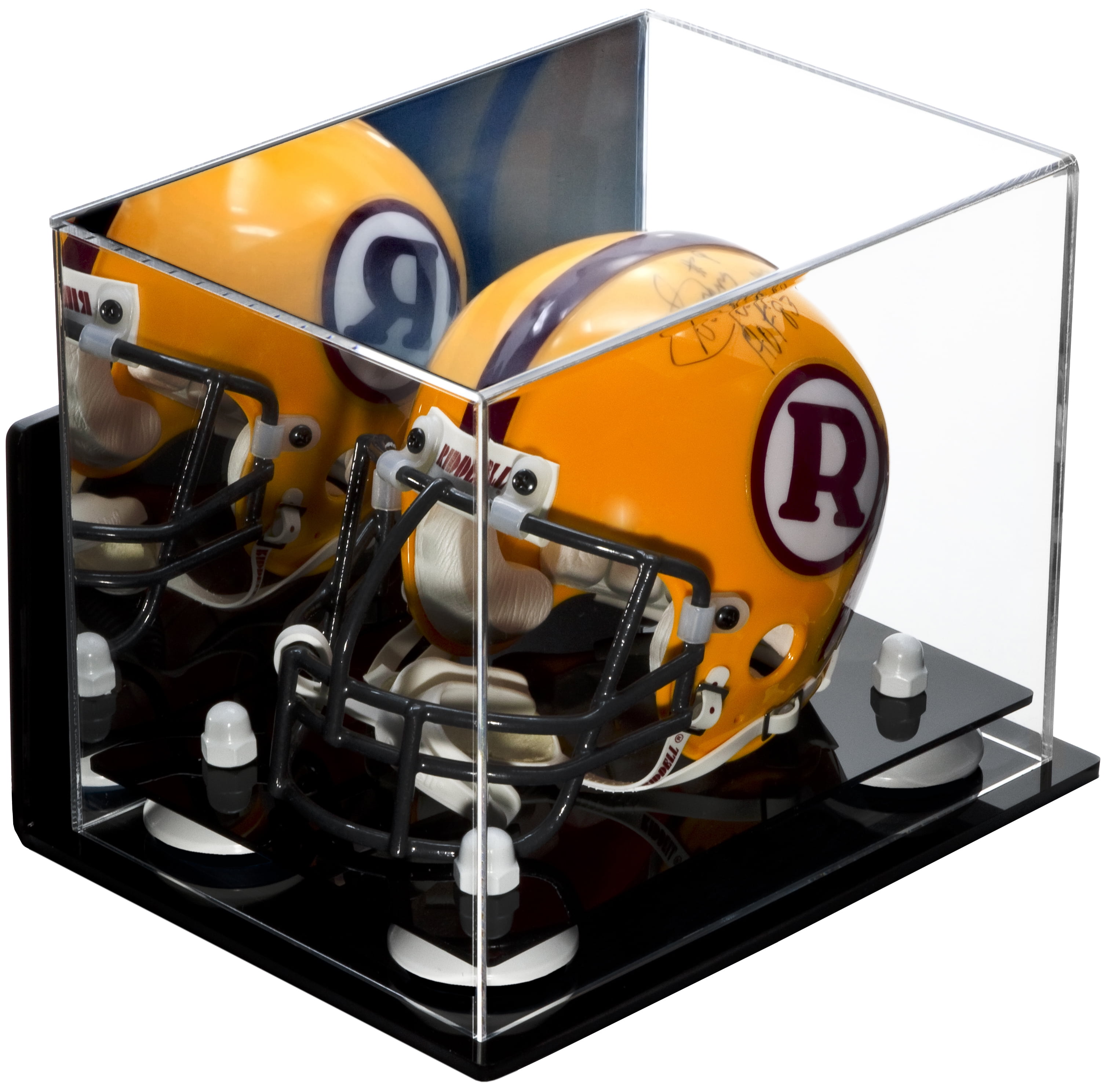 Mini Football Helmet Display Case (not full size) Better Display