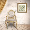 thumbnail image 3 of Marshall, Laura 26x26 Gold Ornate Wood Framed with Double Matting Museum Art Print Titled - Autumn Garden Pattern VII, 3 of 4