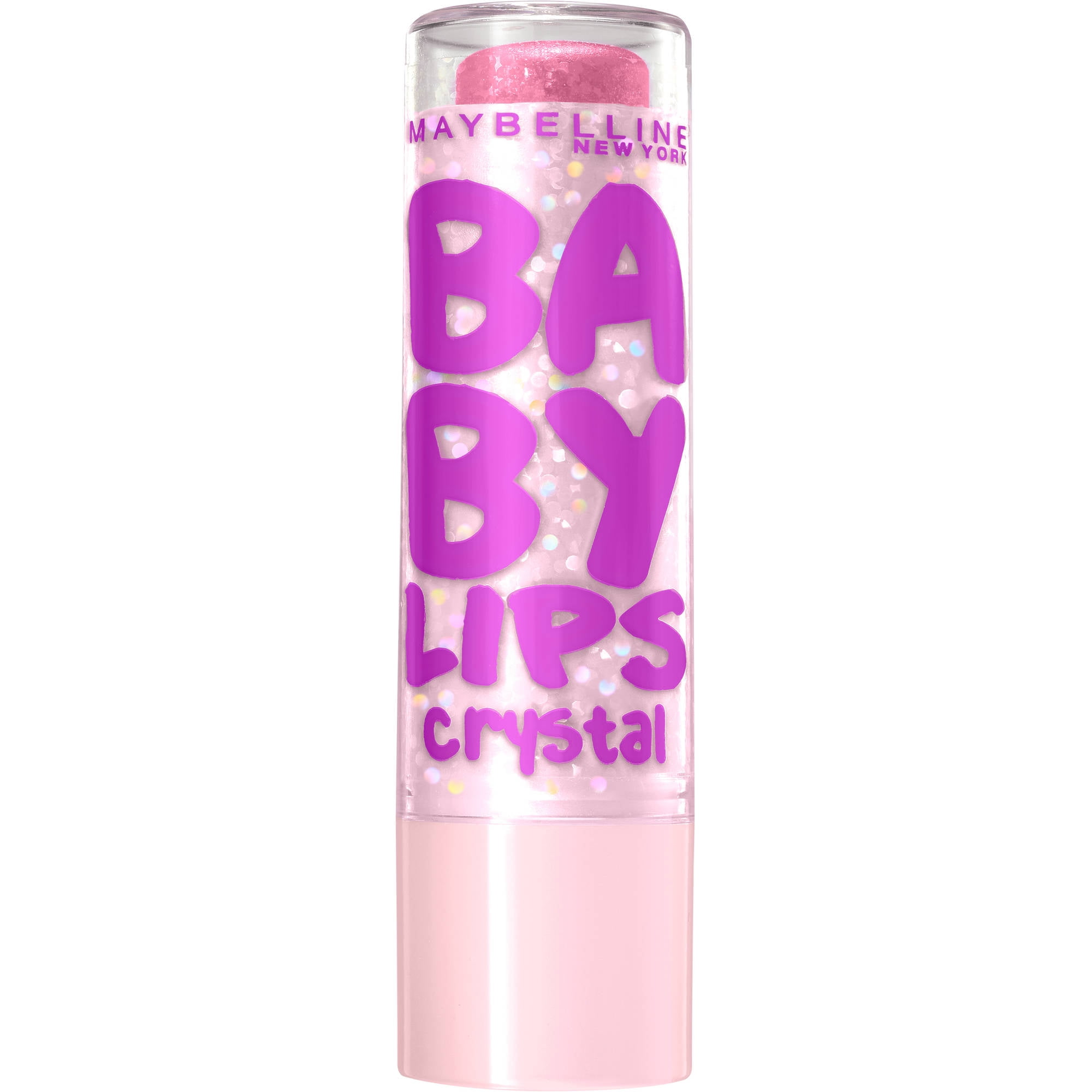 Maybelline Baby Lips Crystal Moisturizing Lip Balm, Beam of Blush, 0.15