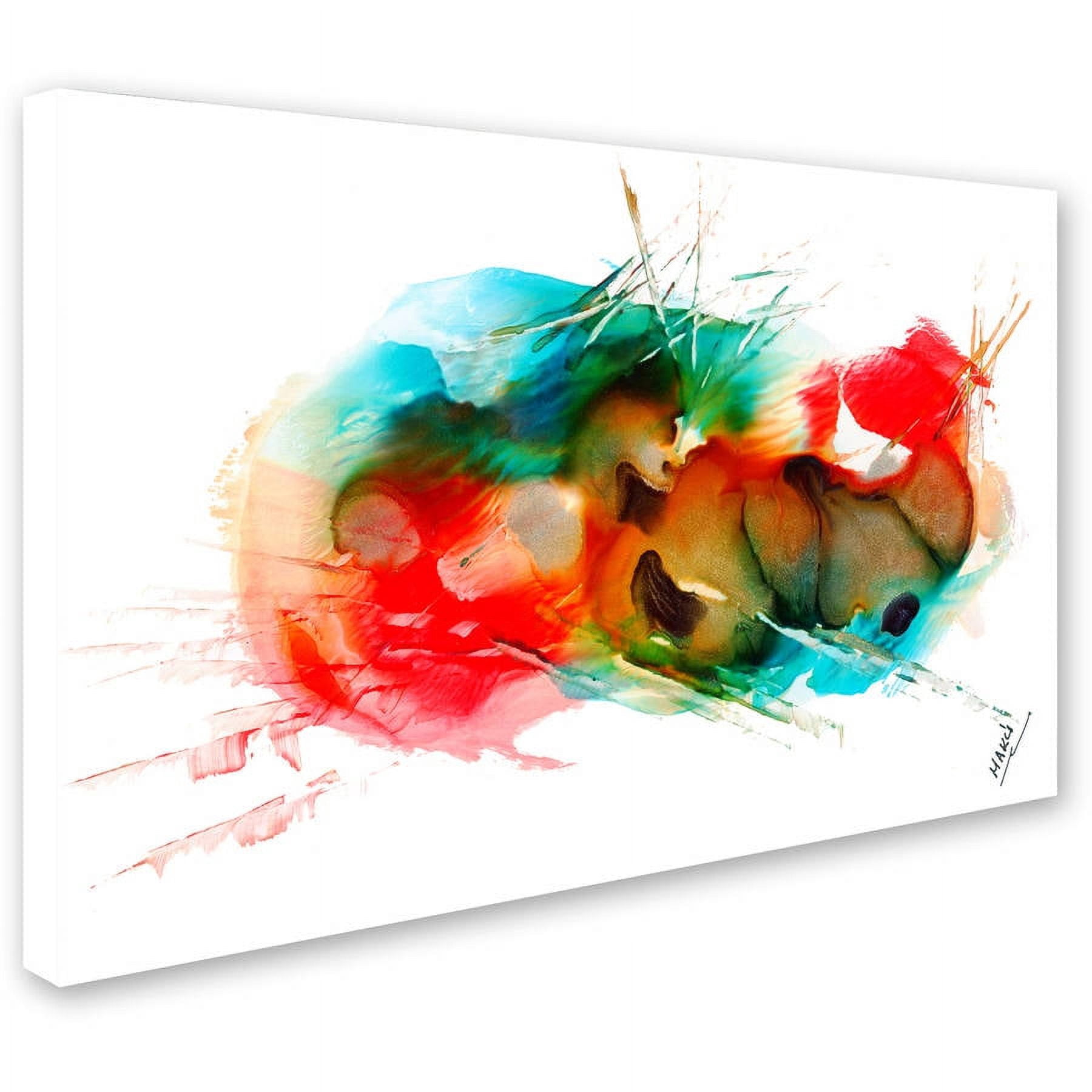 Trademark Fine Art "Abstract 01" Canvas Art by Mako