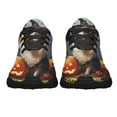 thumbnail image 5 of Corgi Dog Halloween Shoes Sneakers Black Size 4.5, 5 of 7