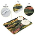 thumbnail image 4 of Kitchen Drying Mat 16x18In Drying Dish Mat Dish Drying Mats Kitchen Countertop Multi-Function Drain Drying Mat Kitchen Table Colored Hill, 4 of 8