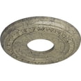 thumbnail image 3 of Ekena Millwork 12 1/4"OD x 4"ID x 1 1/8"P Jackson Ceiling Medallion (Fits Canopies up to 7 3/8"), Hand-Painted Castle Stone Crackle, 3 of 8