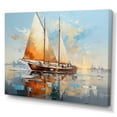 thumbnail image 2 of Designart "Boat Simplicity Regatta I" Boat Wall Decor, 2 of 5