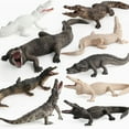 thumbnail image 4 of OUTOP Modèle d'Animal Sauvage Réaliste Ornements Simulation Figurine d'Action Reptile Jouets Cognitifs pour Enfants Cadeaux, 4 of 9