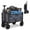 Gray, variant on SHOUFTW Folding Wagon Cart, 220 lb Capacity Collapsible Utility Wagon with All-Terrain Wheels & Adjustable Handle, Blue