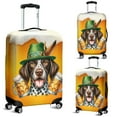 thumbnail image 2 of Best German Shorthaired Pointer Dad Proud Beer Lover Happy Oktoberfest Travel Luggage Cover GSP Lover Dog Gift Suitcase Dust Protective Decor - 02016, 2 of 5