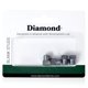 thumbnail image 3 of Stromsholm - Ramplón Vacío Diseño Diamante - Pack de 4 (Plateado), 3 of 3