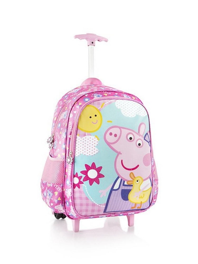 peppa pig rolling luggage
