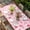 Pink, variant on Valentines Day Table Cloths for 3 Foot Rectangle Tables, Pink Love Heart Patio Waterproof Elastic Fitted Tablecloths, Washable Rectangular Table Cover for Camping