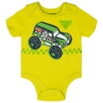 thumbnail image 4 of Monster Jam Grave Digger El Toro Loco Megalodon 5 Pack Bodysuits Newborn to Infant, 4 of 5