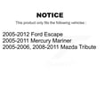 thumbnail image 2 of Transit Auto Front Left (Driver Side) Strut and TOR Link Kit Mount for Car Ford Escape Mazda Tribute Mercury Mariner KSS-106882, 2 of 2