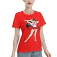 thumbnail image 2 of Women's Basic Short Sleeve T-Shirt Sailor Moon Rei Hono, 2 of 6