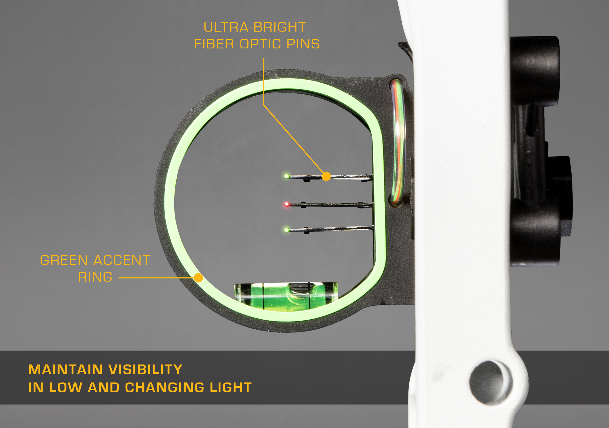 Trophy Ridge Mist Bow Sight, Reversible Mount, Ambidextrous