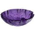 thumbnail image 1 of Eden Bath EB-GS20 Évier en Verre Ondulé de Forme Libre de 16,5 Po&44; Violet, 1 of 1