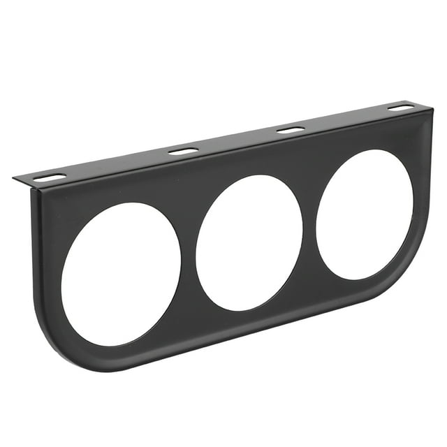 Soporte para calibre de automóvil, soporte para calibre de instrumentos triple de 3 orificios y 52 mm/2 pulgadas, muy versátil